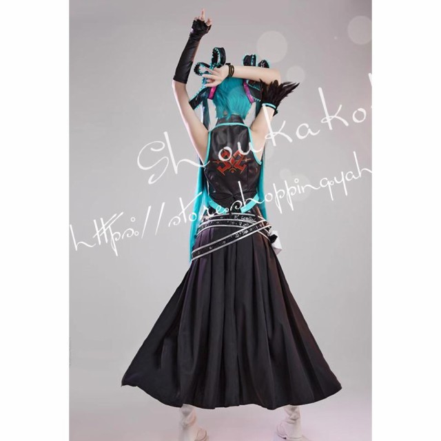 VOCALOID 骸音初音ミクmiku 風 囚人と紙飛行機 コスプレ衣装 ウィッグ cosplay ハロウィン クリスマス ステージ 仮装 イベント  学園祭 文｜au PAY マーケット